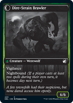 Tireless Hauler // Dire-Strain Brawler [Innistrad: Double Feature]-2