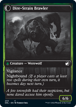 Tireless Hauler // Dire-Strain Brawler [Innistrad: Double Feature]-2