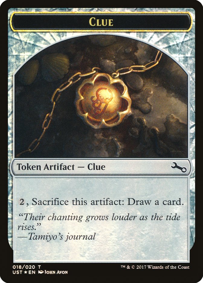 Clue // Clue Double-Sided Token [Unstable Tokens]-1