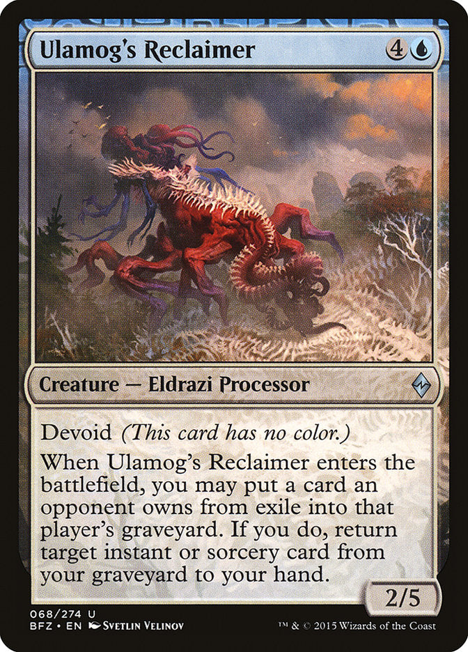 Ulamog's Reclaimer [Battle for Zendikar]-1