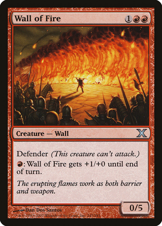Wall of Fire [Tenth Edition]-1