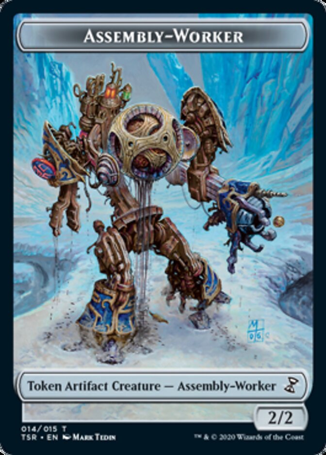 Assembly-Worker Token [Time Spiral Remastered Tokens]-1