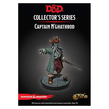 D&D Collectors Series Miniatures Waterdeep Dungeon of the Mad Mage Captain Nghathrod