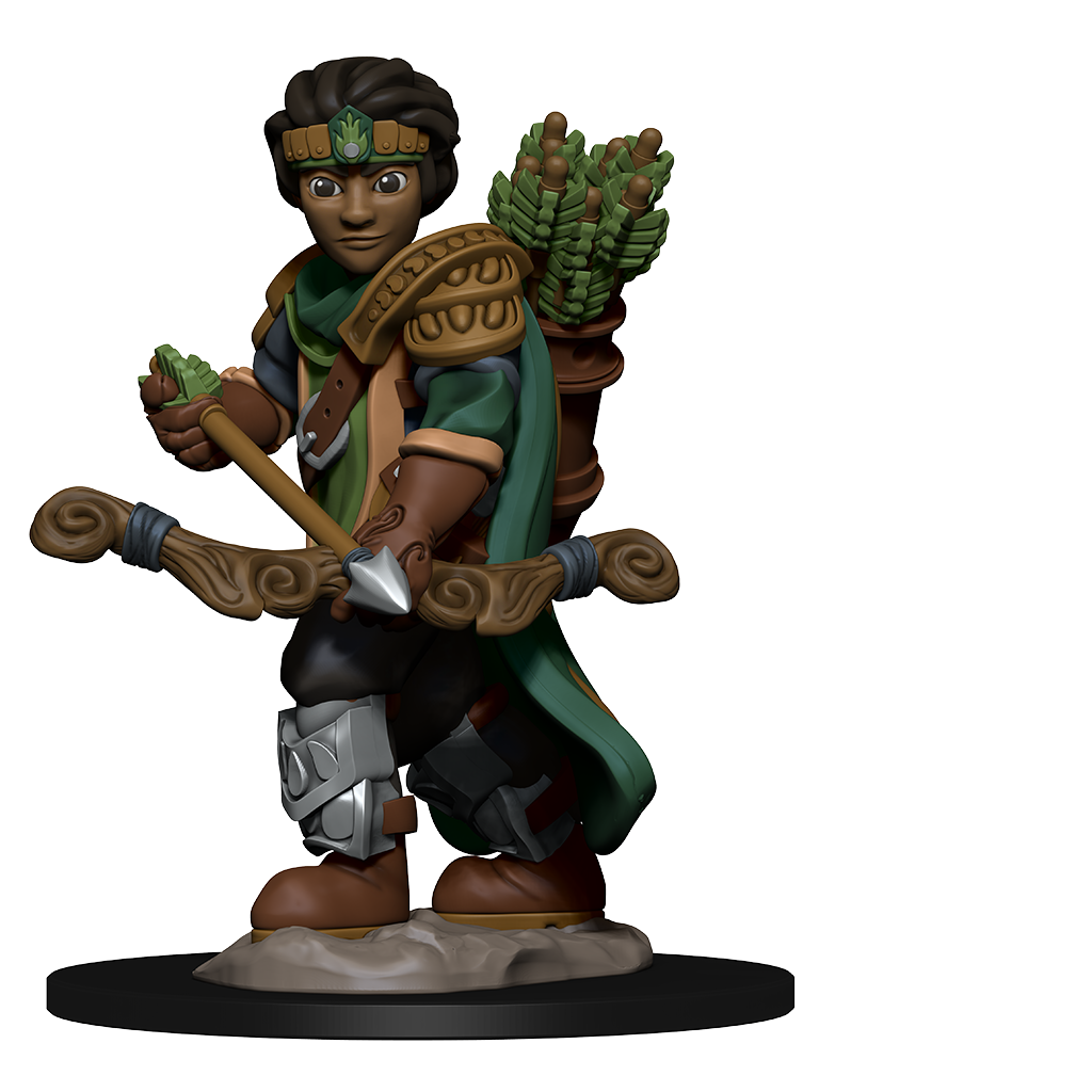 WizKids Wardlings RPG Figures Boy Ranger and Wolf-1