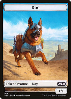 Demon // Dog Double-Sided Token [Core Set 2021 Tokens]-2
