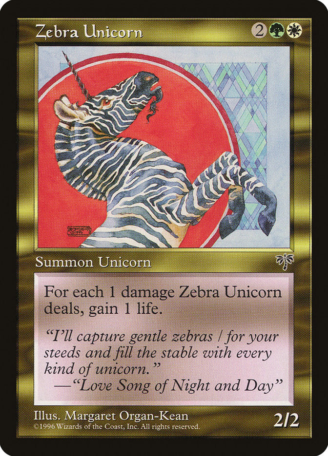 Zebra Unicorn [Mirage]-1