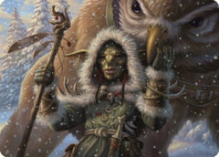 Owlbear Shepherd Art Card [Commander Legends: Battle for Baldur's Gate Art Series]-1