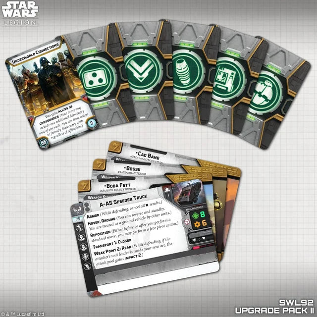 Star Wars Legion Upgrade Card Pack II-2