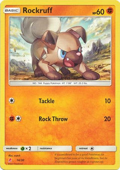 Rockruff (14/30) [Sun & Moon: Trainer Kit - Lycanroc]-1