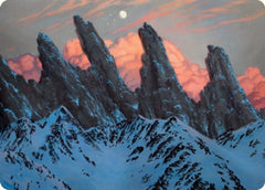 Mountain (275) Art Card [Dungeons & Dragons: Adventures in the Forgotten Realms Art Series]-1