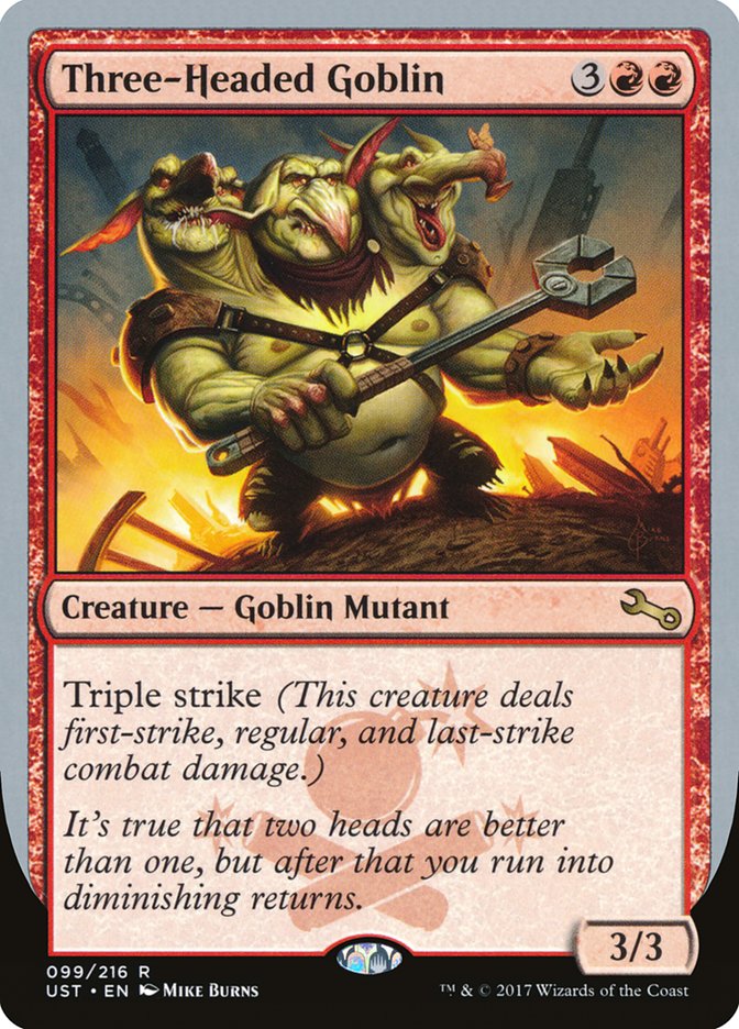 Three-Headed Goblin [Unstable]-1