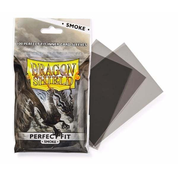 Sleeves - Dragon Shield - Perfect Fit 100/pack Smoke-1