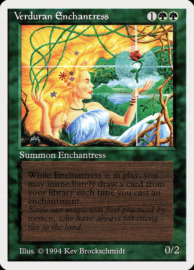 Verduran Enchantress [Summer Magic / Edgar]-1