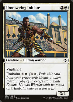 Unwavering Initiate [Amonkhet]-1