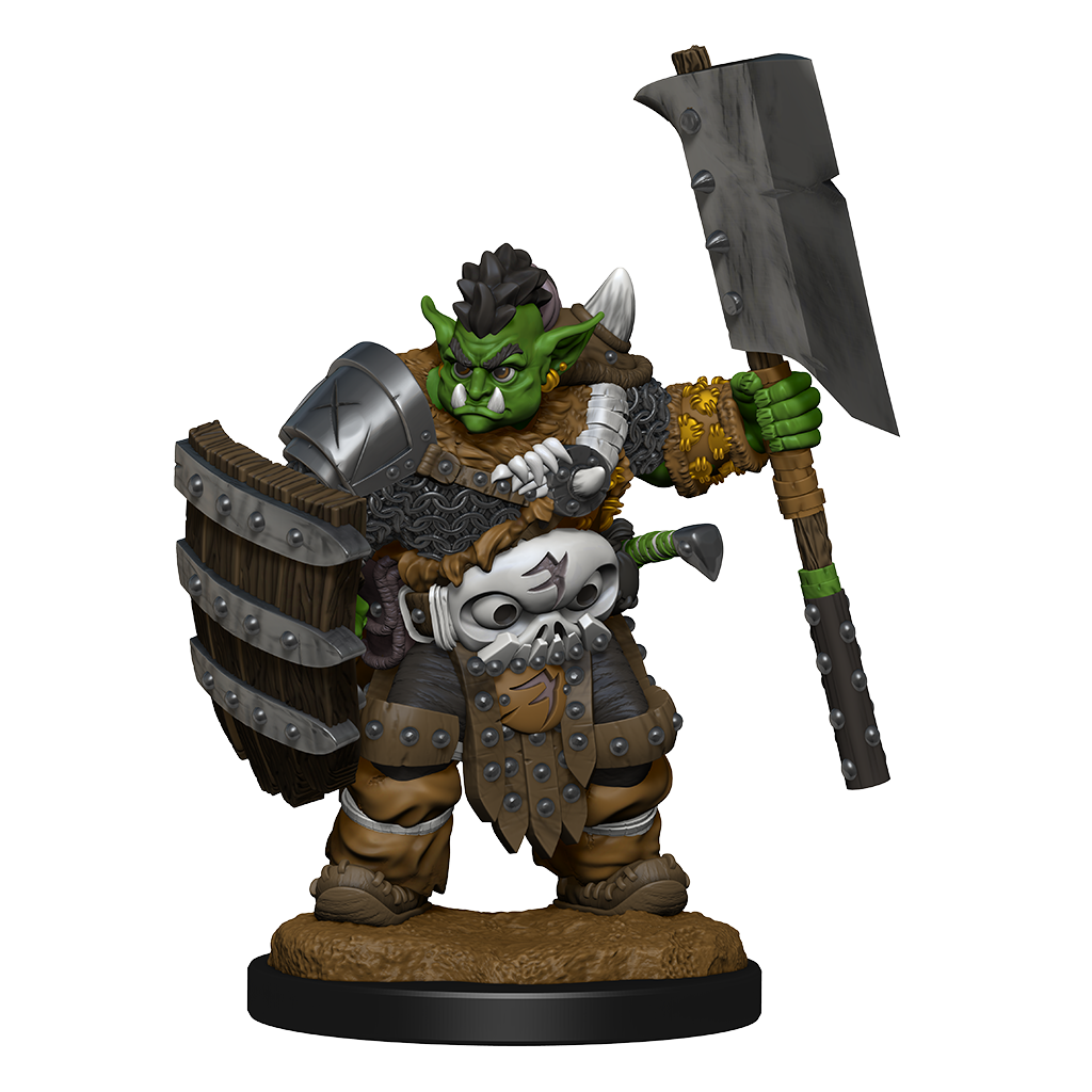 D&D Wizkids Wardlings Painted Miniatures Orc-1