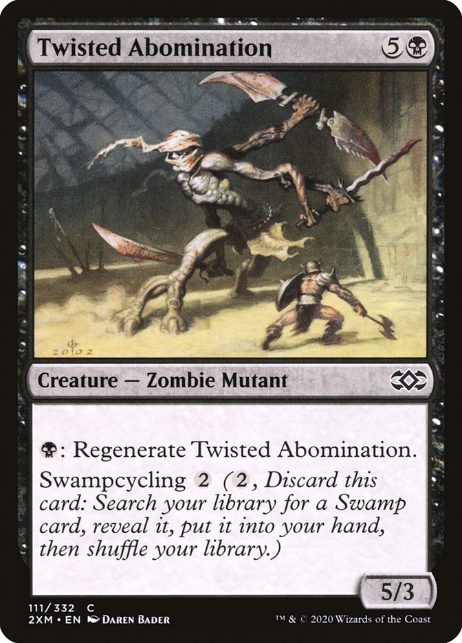 Twisted Abomination [Double Masters]-1
