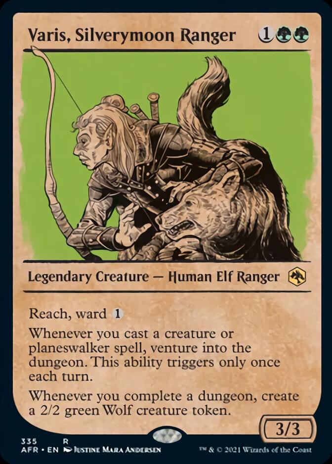 Varis, Silverymoon Ranger (Showcase) [Dungeons & Dragons: Adventures in the Forgotten Realms]-1