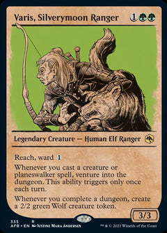 Varis, Silverymoon Ranger (Showcase) [Dungeons & Dragons: Adventures in the Forgotten Realms]-1