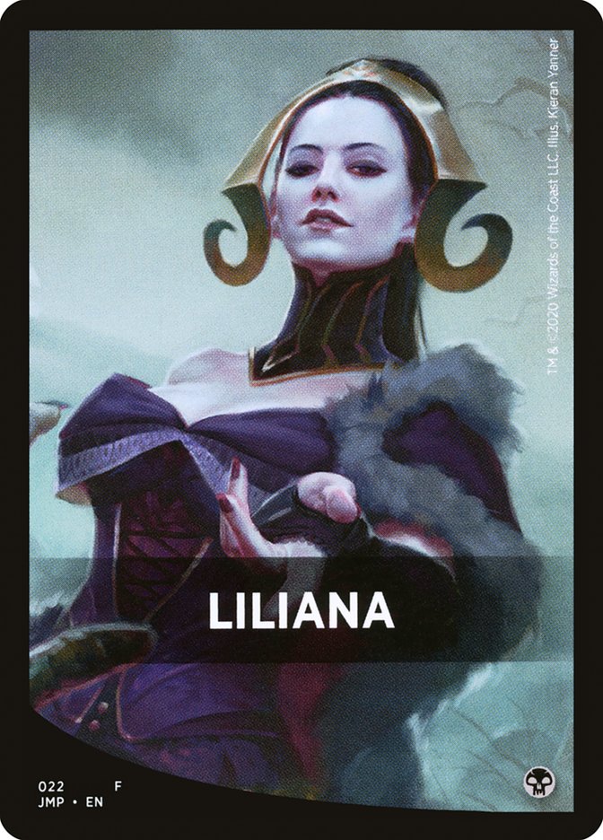 Liliana Theme Card [Jumpstart Front Cards]-1