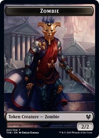 Zombie // Satyr Double-Sided Token [Theros Beyond Death Tokens]-1