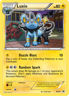 Luxio (BW34) [Black & White: Black Star Promos]-1
