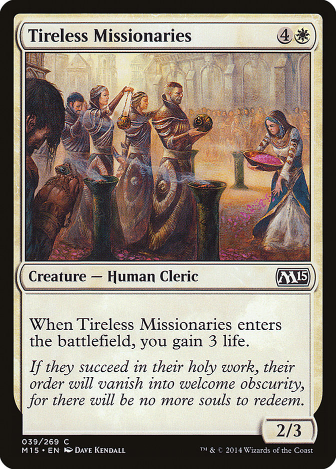 Tireless Missionaries [Magic 2015]-1