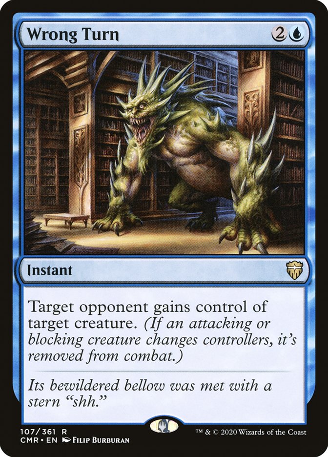 Wrong Turn [Commander Legends]-1