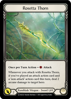Lexi, Livewire // Rosetta Thorn [U-ELE031] (Tales of Aria Unlimited)  Unlimited Normal-2