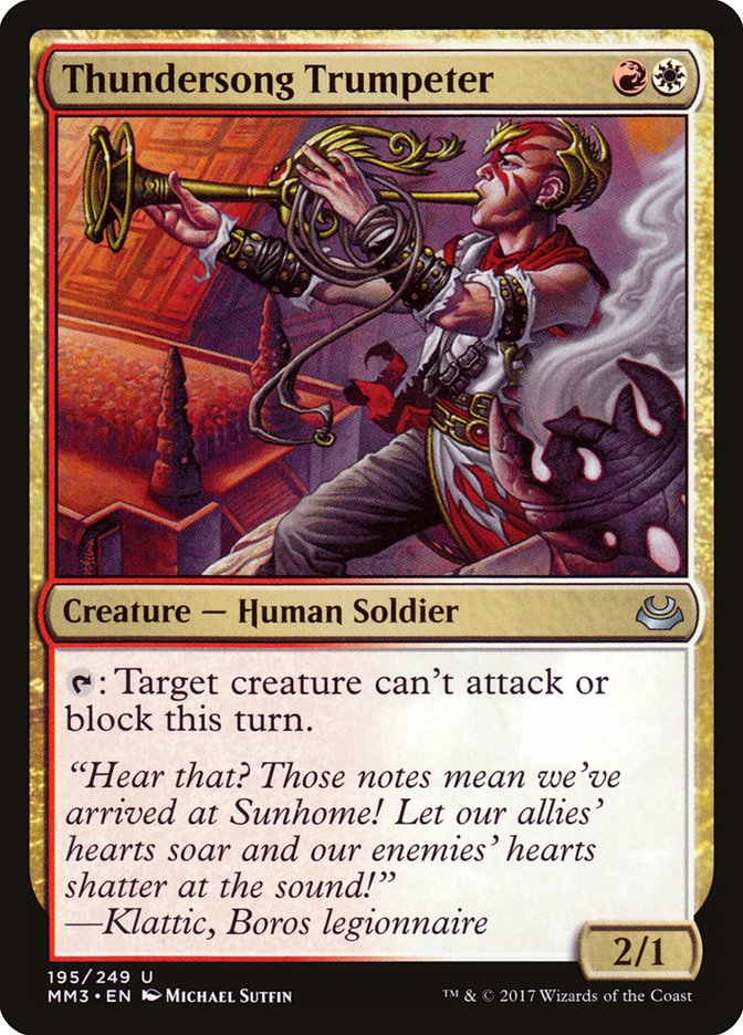 Thundersong Trumpeter [Modern Masters 2017]-1