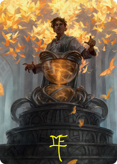 Introduction to Prophecy Art Card (Gold-Stamped Signature) [Strixhaven: School of Mages Art Series]-1