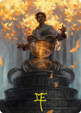 Introduction to Prophecy Art Card (Gold-Stamped Signature) [Strixhaven: School of Mages Art Series]-1