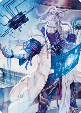 Tameshi, Reality Architect 2 Art Card [Kamigawa: Neon Dynasty Art Series]-1