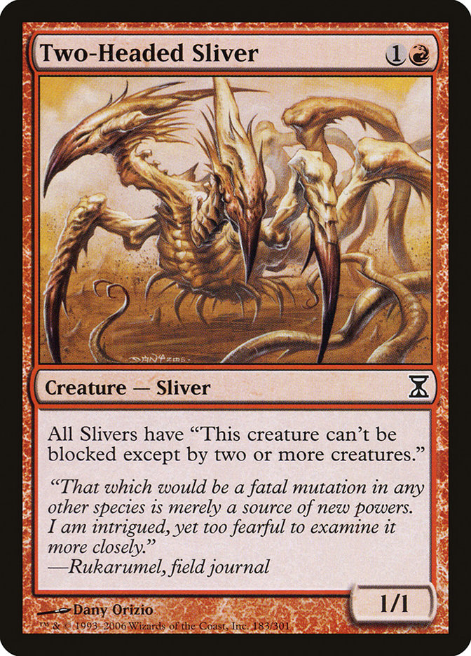 Two-Headed Sliver [Time Spiral]-1