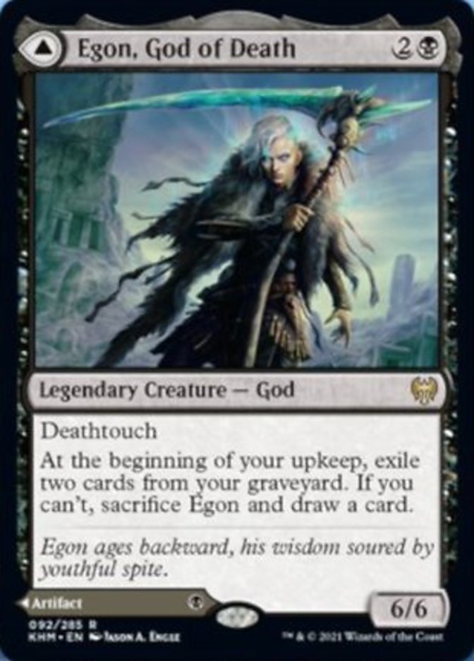 Egon, God of Death // Throne of Death [Kaldheim]-1