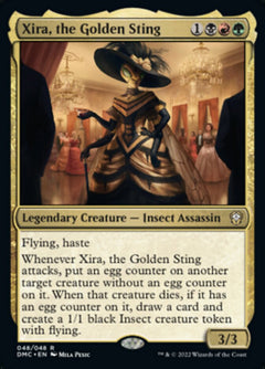 Xira, the Golden Sting [Dominaria United Commander]-1