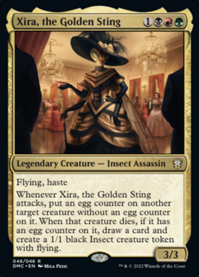 Xira, the Golden Sting [Dominaria United Commander]-1