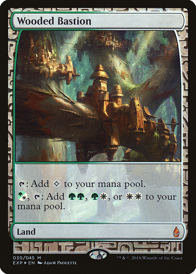 Wooded Bastion [Zendikar Expeditions]-1