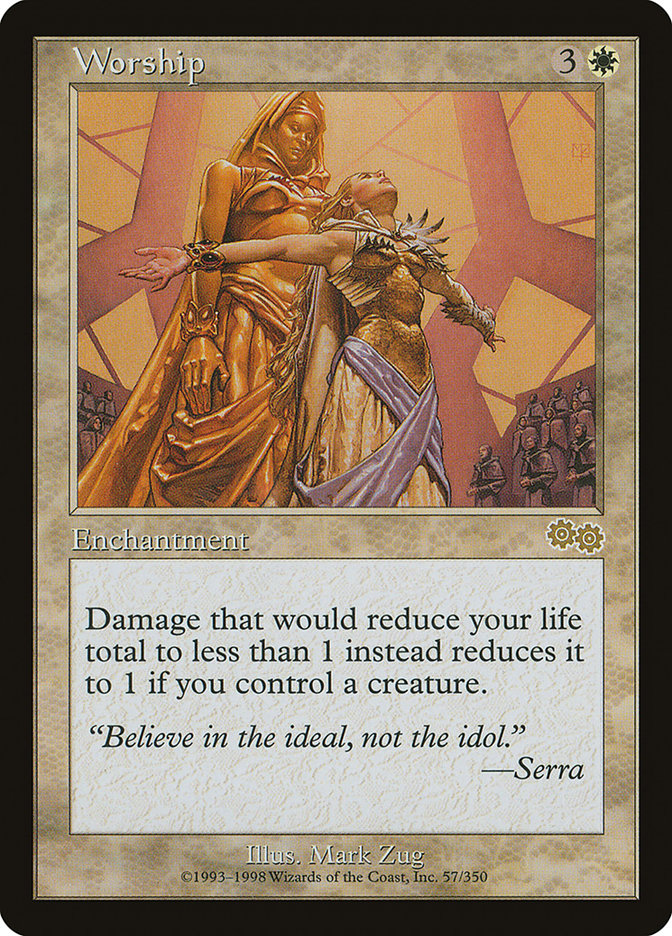 Worship [Urza's Saga]-1