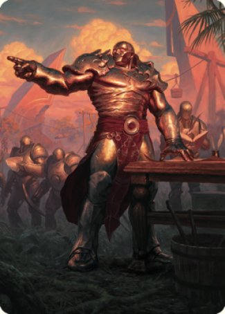Karn, Living Legacy Art Card 1 [Dominaria United Art Series]-1
