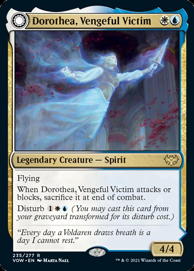 Dorothea, Vengeful Victim // Dorothea's Retribution [Innistrad: Crimson Vow]-1