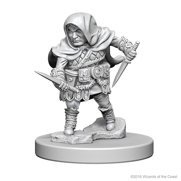 D&D Nolzurs Marvelous Unpainted Miniatures Halfling Male Rogue