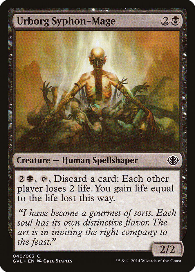 Urborg Syphon-Mage (Garruk vs. Liliana) [Duel Decks Anthology]-1