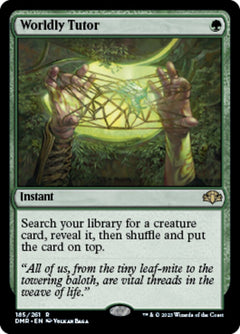 Worldly Tutor [Dominaria Remastered]-1