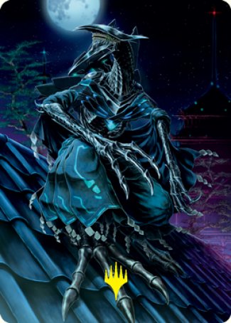 Jin-Gitaxias, Progress Tyrant Art Card (Gold-Stamped Signature) [Kamigawa: Neon Dynasty Art Series]-1