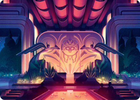 Jetmir's Garden 2 Art Card [Streets of New Capenna Art Series]-1