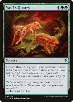 Wolf's Quarry [Throne of Eldraine]-1