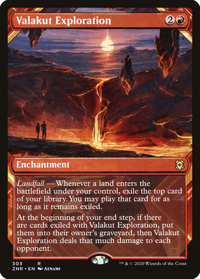 Valakut Exploration (Showcase) [Zendikar Rising]-1