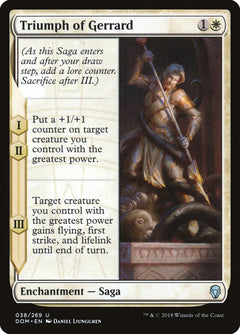 Triumph of Gerrard [Dominaria]-1