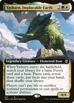 Yasharn, Implacable Earth (Extended Art) [Zendikar Rising]-1