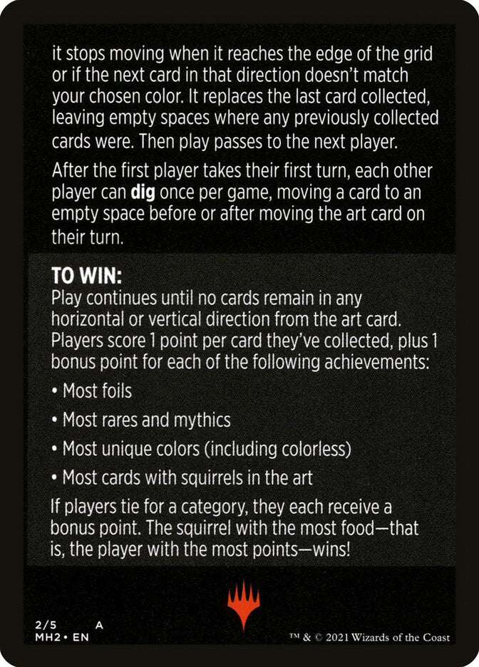 Foraging Squirrels (Magic Minigame) [Modern Horizons 2 Minigame]-2